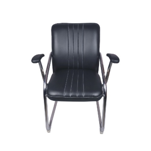 0281 MB Black Invitado Mid Back Guest Chair